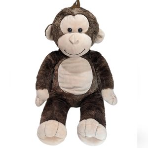 Build A Bear brown monkey smiling
